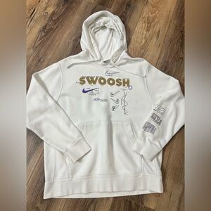 Nike Swoosh Hoodie Size Large